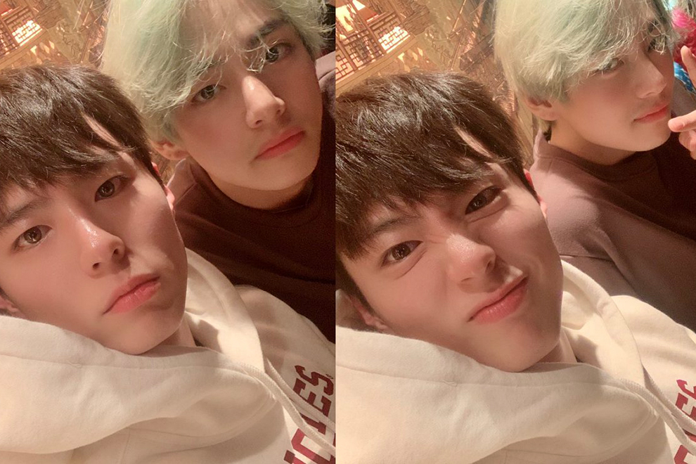 Кто является лучшим другом Ви из BTS?