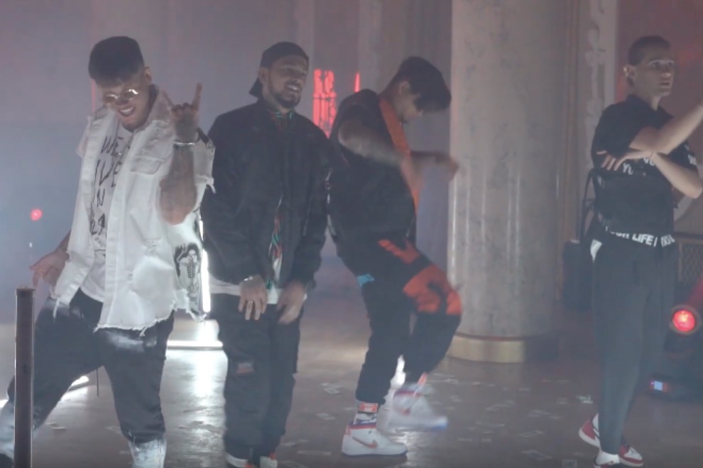 Смотрим бэкстейдж клипа «Напомни имя» от MBAND и Natana