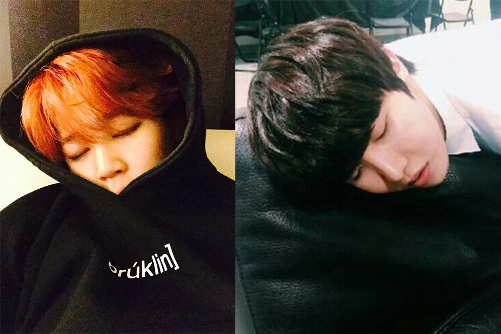 Десять фотографий спящих BTS: подборка уютных снимков