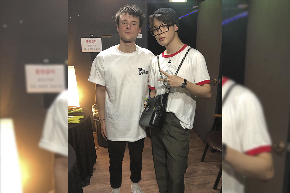 Чимин сходил на концерт лучшего друга