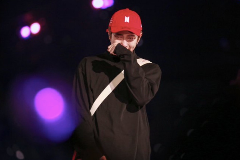 RM не смог сдержать слёз на последнем концерте BTS