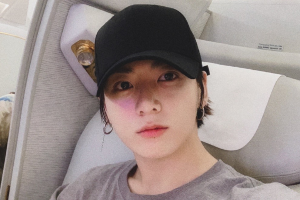 Новое фото Чонгука с хвостиком