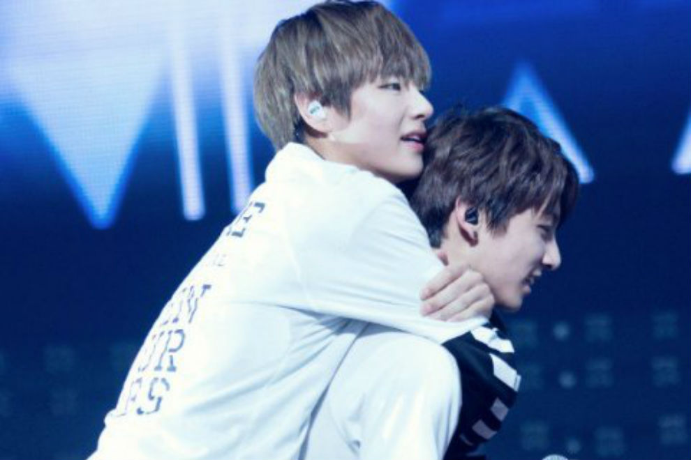 Динамика отношений Чонгука и Ви из BTS