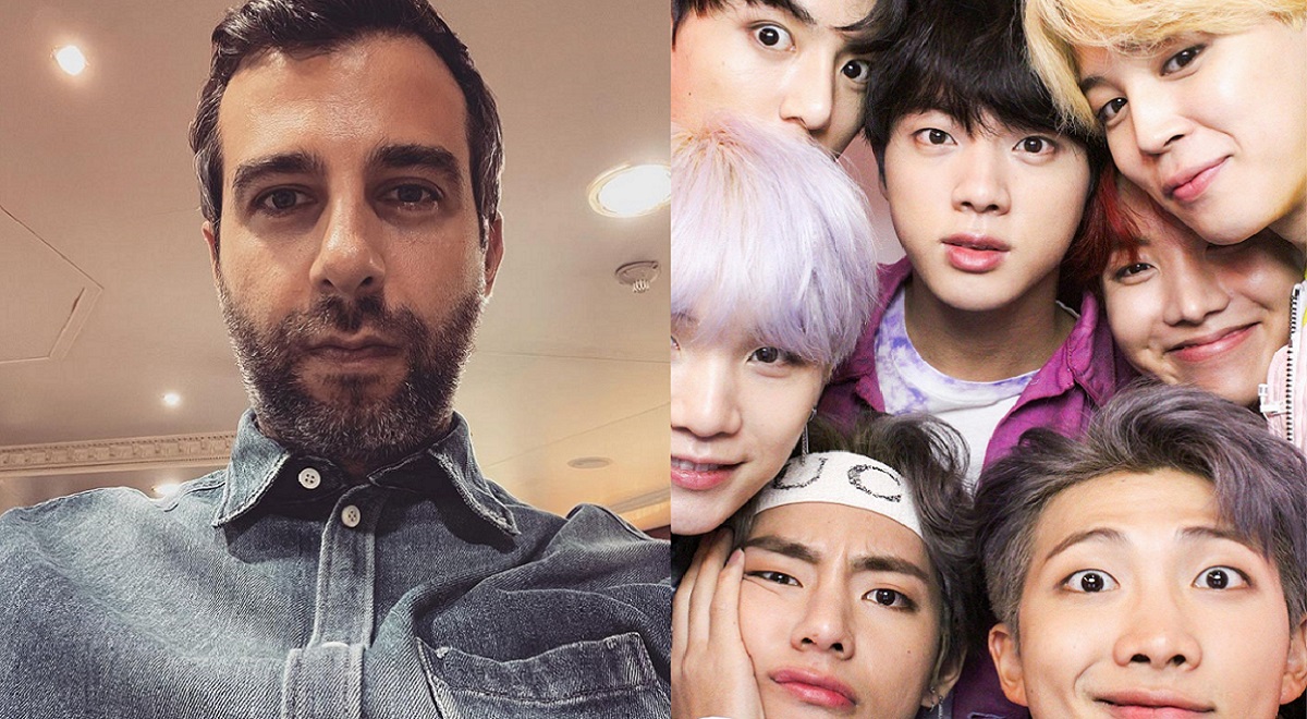 Иван Ургант пошутил о группе BTS в эфире Первого канала