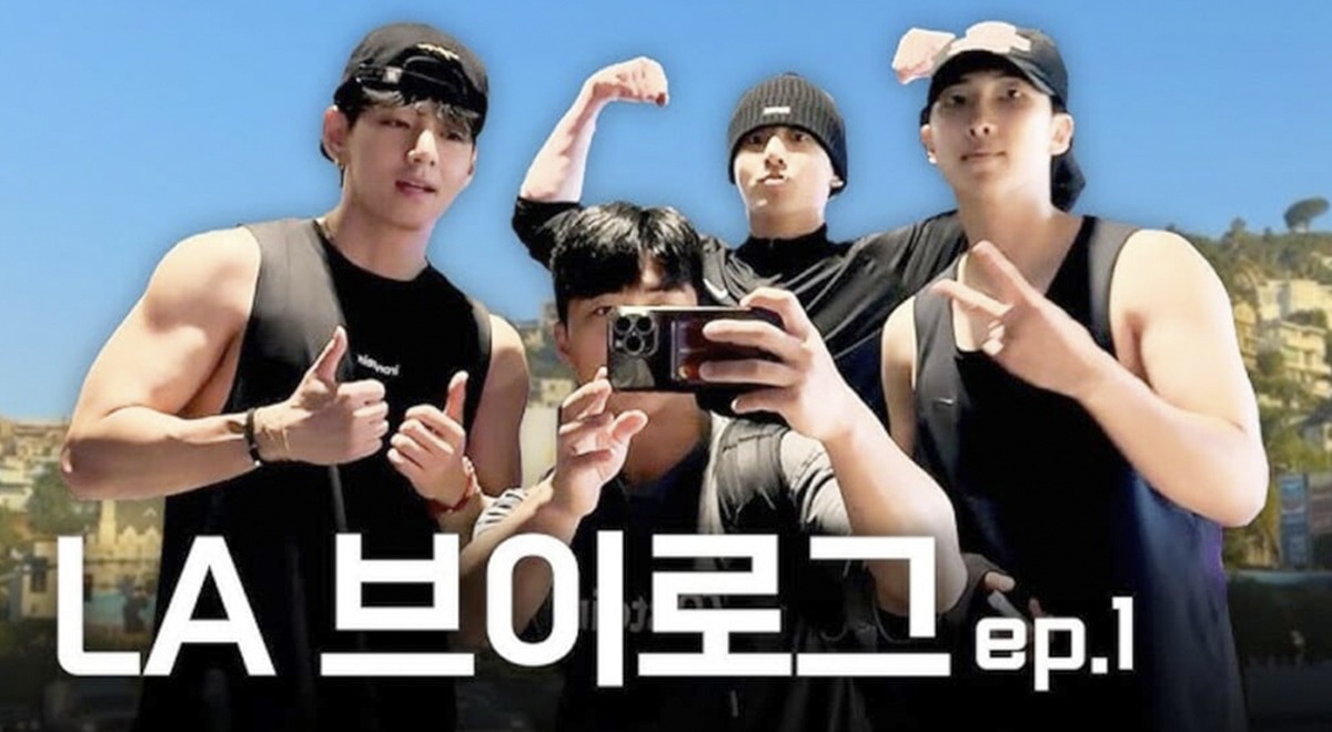 Вокалисты BTS встретились в Лос-Анджелесе: парни занимались не музыкой